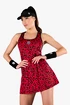 Abito da donna Hydrogen  Panther Tech Dress Black/Red