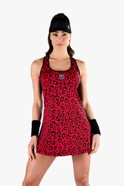 Abito da donna Hydrogen Panther Tech Dress Black/Red