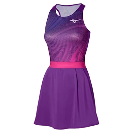 Abito da donna Mizuno Charge Printed Dress Purple Magic