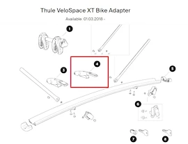 Adattatore Thule Console Bike Adapter 50217 1C