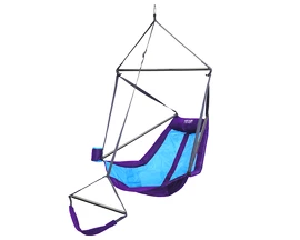 Amaca Eno Lounger Hanging Chair Purple/Teal