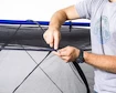 Amaca Eno  Nomad Hammock Stand Royal/Charcoal