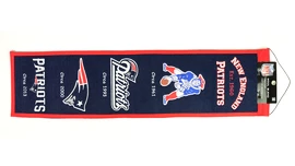 Bandiera Winning Streak Heritage Banner NFL New England Patriots