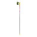 Bastoncini da trail running Leki  Ultratrail FX.One Superlite, neonpink-neonyellow-naturalcarbon 105 cm