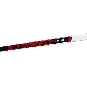 Bastone da hockey in materiale composito CCM JetSpeed FT655 Intermediate 29 mano sinistra in basso, flex 65