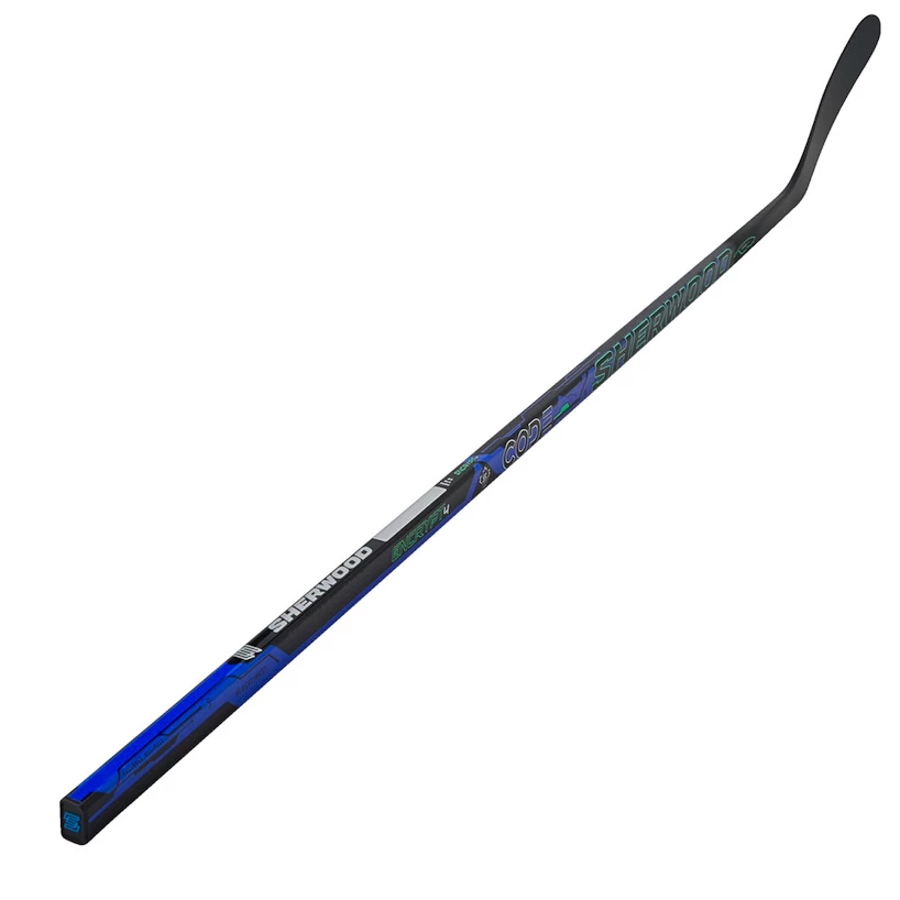 Bastone da hockey in materiale composito SHER-WOOD Code Encrypt 4 Senior PP92 mano destra in basso, flex 75