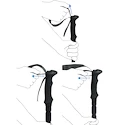 Bastoni da trekking Camp  MEGASONIC, 115-135 cm
