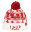 Berretto CCM  LUMBERYARD POM KNIT White