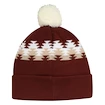 Berretto CCM Outdoor All Outside Pom Knit Madder Brown