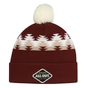 Berretto CCM Outdoor All Outside Pom Knit Madder Brown