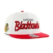 Berretto da uomo 47 Brand  NHL Chicago Blackhawks Crosstown Script Two tone ’47 CAPTAIN