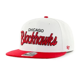 Berretto da uomo 47 Brand NHL Chicago Blackhawks Crosstown Script Two tone ’47 CAPTAIN