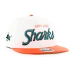 Berretto da uomo 47 Brand  NHL San Jose Sharks Script Side Two Tone ’47 CAPTAIN