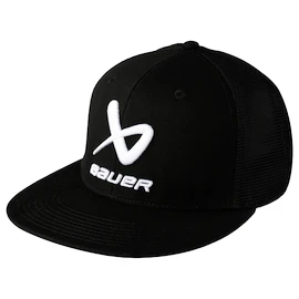 Berretto da uomo Bauer Core Flat Brim Snapback Black