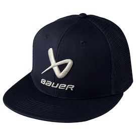 Berretto da uomo Bauer Core Flat Brim Snapback Navy