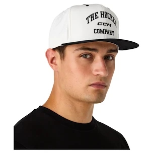 Berretto da uomo CCM  Athleisure Flatbrim Blanc