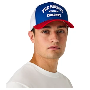Berretto da uomo CCM  Athleisure Trucker Blanc