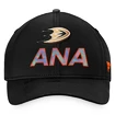 Berretto da uomo Fanatics  Authentic Pro Locker Room Structured Adjustable Cap NHL Anaheim Ducks