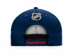 Berretto da uomo Fanatics  Authentic Pro Locker Room Structured Adjustable Cap NHL New York Rangers