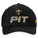 Berretto da uomo Fanatics  Authentic Pro Locker Room Structured Adjustable Cap NHL Pittsburgh Penguins