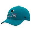 Berretto da uomo Fanatics  Authentic Pro Locker Room Structured Adjustable Cap NHL San Jose Sharks