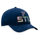 Berretto da uomo Fanatics  Authentic Pro Locker Room Structured Adjustable Cap NHL St. Louis Blues