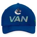 Berretto da uomo Fanatics  Authentic Pro Locker Room Structured Adjustable Cap NHL Vancouver Canucks