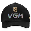 Berretto da uomo Fanatics  Authentic Pro Locker Room Structured Adjustable Cap NHL Vegas Golden Knights