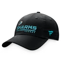 Berretto da uomo Fanatics  Authentic Pro Locker Room Unstructured Adjustable Cap NHL San Jose Sharks