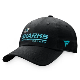 Berretto da uomo Fanatics Authentic Pro Locker Room Unstructured Adjustable Cap NHL San Jose Sharks