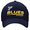 Berretto da uomo Fanatics  Authentic Pro Locker Room Unstructured Adjustable Cap NHL St. Louis Blues