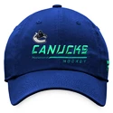 Berretto da uomo Fanatics  Authentic Pro Locker Room Unstructured Adjustable Cap NHL Vancouver Canucks