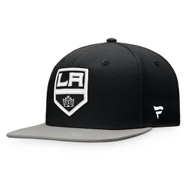 Berretto da uomo Fanatics Core Snapback Los Angeles Kings Black-Stone Gray