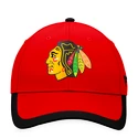 Berretto da uomo Fanatics Defender Structured Defender Structured Adjustable Chicago Blackhawks