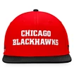 Berretto da uomo Fanatics Iconic Color Blocked Snapback Iconic Color Blocked Snapback Chicago Blackhawks