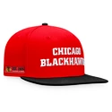 Berretto da uomo Fanatics Iconic Color Blocked Snapback Iconic Color Blocked Snapback Chicago Blackhawks