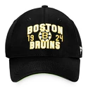 Berretto da uomo Fanatics True Classic True Classic Unstructured Adjustable Boston Bruins