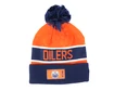 Berretto invernale Fanatics  Authentic Pro Game & Train Cuffed Pom Knit Edmonton Oilers