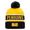 Berretto invernale Fanatics  Authentic Pro Game & Train Cuffed Pom Knit Pittsburgh Penguins