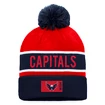 Berretto invernale Fanatics  Authentic Pro Game & Train Cuffed Pom Knit Washington Capitals