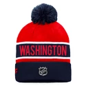 Berretto invernale Fanatics  Authentic Pro Game & Train Cuffed Pom Knit Washington Capitals