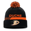 Berretto invernale Fanatics  Authentic Pro Locker Room Cuffed Pom Knit NHL Anaheim Ducks