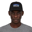 Berretto Patagonia  P-6 Logo Trucker Hat Black