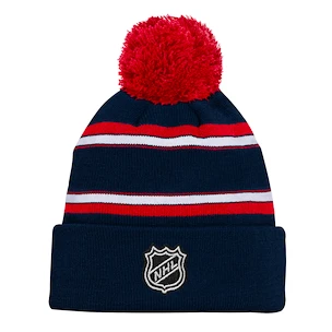 Berretto per bambini Outerstuff  WORDARK JACQUARD CUFF POM COLUMBUS BLUE JACKETS