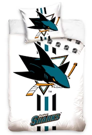 Biancheria da letto Official Merchandise San Jose Sharks White