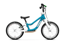 Bici senza pedali per bambini Woom 1 Plus GO Metallic Blue