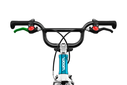 Bici senza pedali per bambini Woom 1 Plus GO Metallic Blue