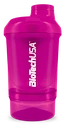 BioTech USA Shaker Wave+ Nano 300 ml + 150 ml rosa
