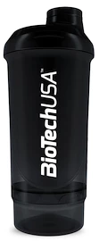 BioTech USA Wave + Compact 500 ml + 150 ml nero