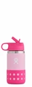 Borraccia Hydro Flask  Wide Mouth Kids Straw Lid & Boot 12 oz (355 ml)